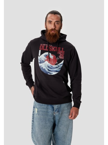 OLDSKULL Kapuzensweater Asian Big W in Black