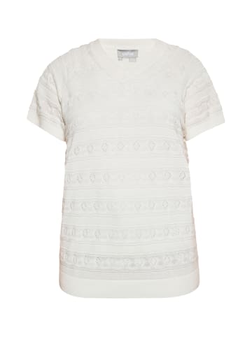 Usha Damen Shirt in Wollweiss
