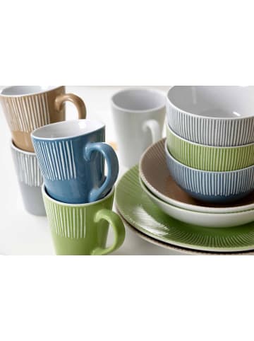 Ritzenhoff & Breker 6er Set Henkelbecher Banda 315 ml in Blau