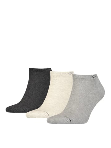 Calvin Klein Socken 3er Pack in Grau (melange)