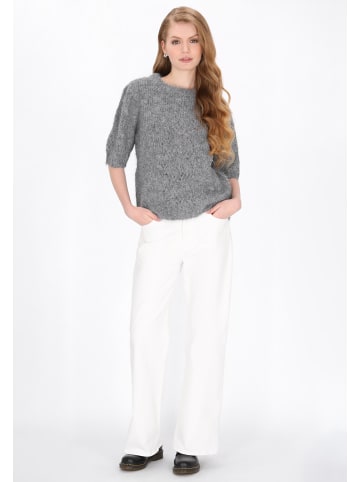 DreiMaster Vintage Women Sweater in grey melange