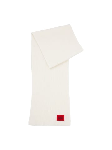 HUGO Schal in Elfenbein