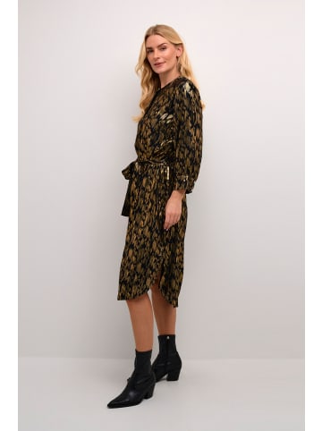 CULTURE Kleid CUmalin Relaxed fit in Black w. gold