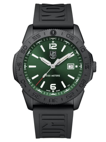 Luminox Taucheruhr für Männer Quarz Pacific Diver Schwarz/Grün