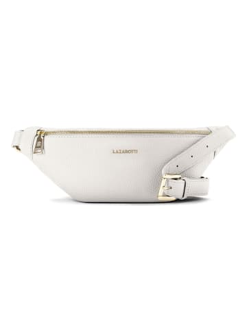 Lazarotti Bologna Leather Gürteltasche Leder 31 cm in cream