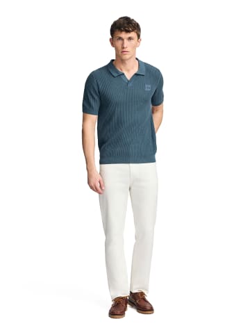 Polo Club Pullover in Denimblau