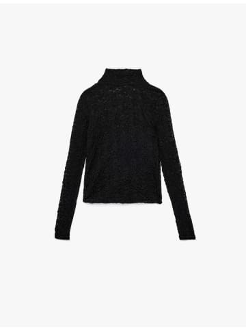 KOTON BLUSE LS in Schwarz