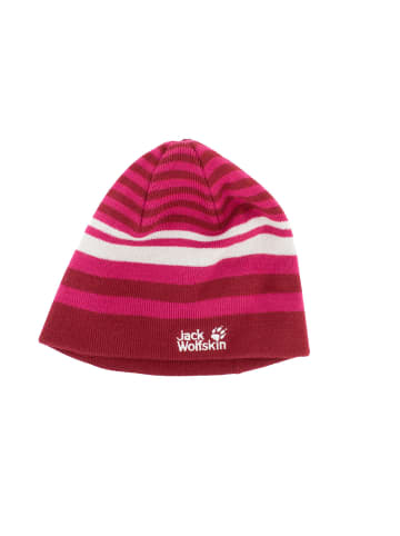 Jack Wolfskin Accessoires Cross Knit Cap Mütze in Rosa