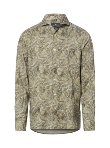 Nils Sundström Freizeithemd in khaki tanne - 0002