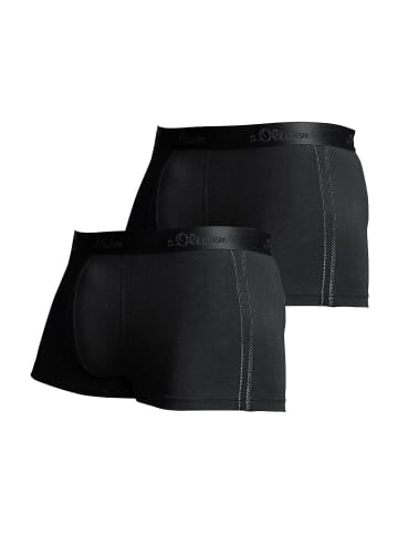 S. Oliver Boxershorts in schwarz