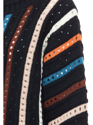 Sookie Damen Sweater in SCHWARZ MEHRFARBIG