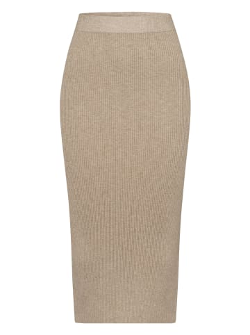 Les Lunes Strickrock Rosie in beige melange