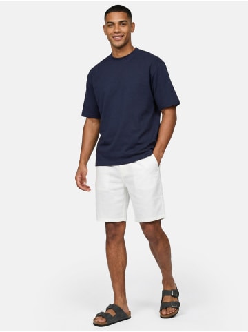 Tazzio Leinen Shorts "A212" in Weiß