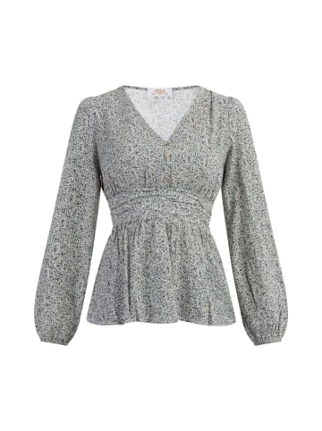 usha FESTIVAL Damen Bluse in Wollweiss Mehrfarbig