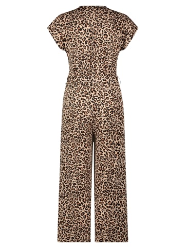 Betty Barclay Jumpsuit mit Eingrifftaschen in Schwarz/Beige