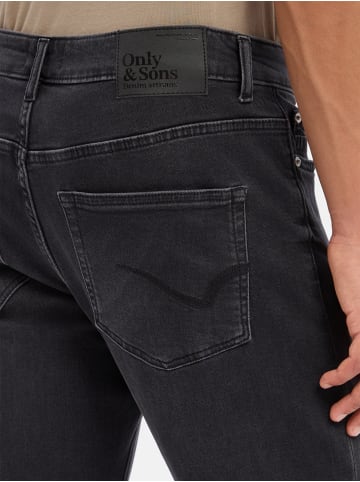 Only&Sons Jeans ONSWeft Regular in schwarz