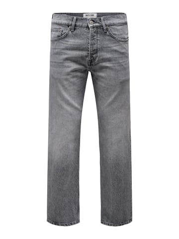 ONLY & SONS Normal geschnitten jeans in Medium Grey Denim 1