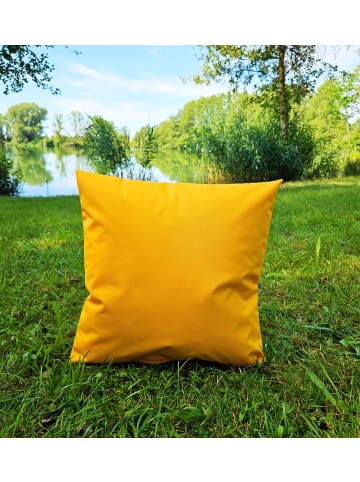JACK 1x Outdoor Kissenhülle 60x60cm Uni in Gelb