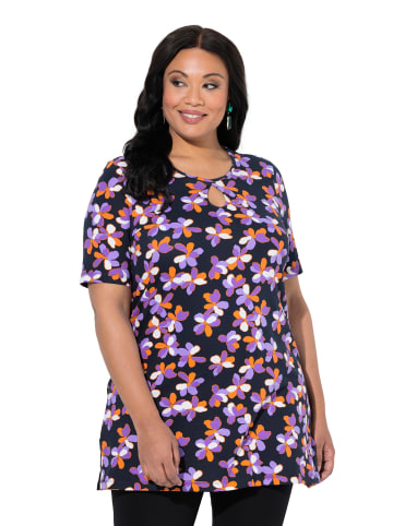 Ulla Popken Longshirt in schwarz