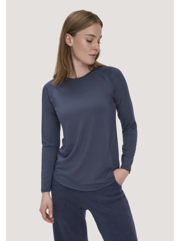 Hessnatur Longsleeve in mitternachtsblau