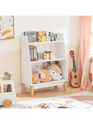 SoBuy Bücherregal in Reinweiß - (W) 25 x (H) 80 x (L) 60 cm