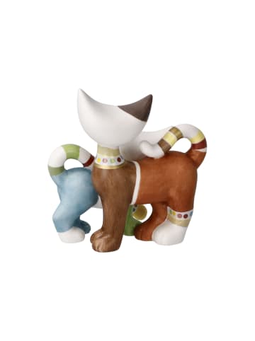 Goebel Figur " Rosina Wachtmeister - Minikatzen "Mio e Bea" " in Bunt