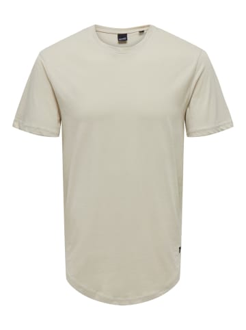 Only&Sons T-Shirt MATT in Beige