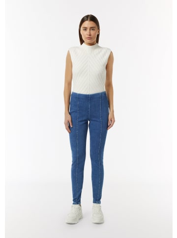 comma CI Jeans-Hose lang in Blau