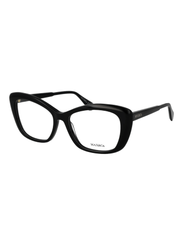 MAX & CO Damen Optische Fassungen Schmetterling Schwarz