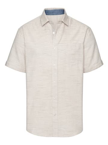 H.I.S Kurzarmhemd in beige