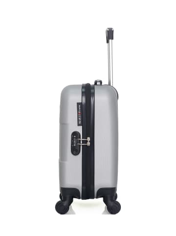 BlueStar Handgepäck Koffer MIAMI in Grau (26L)