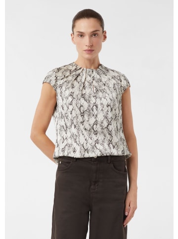 comma Bluse in 93A0_steingrau