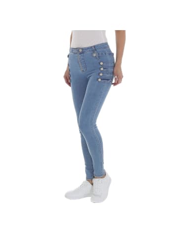 Ital-Design Jeans in Hellblau