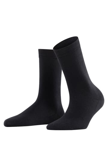 Falke Socken Softmerino in Black