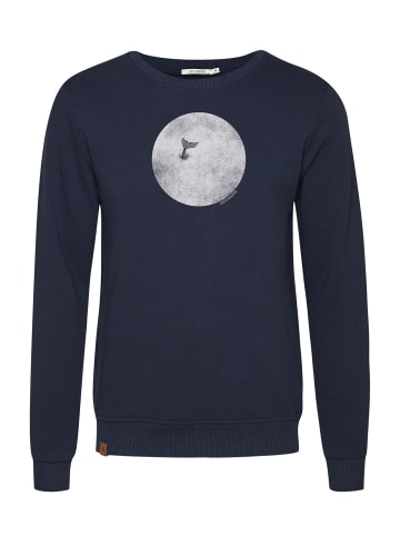 GreenBomb Sweatshirt Animal Whale in Marineblau
