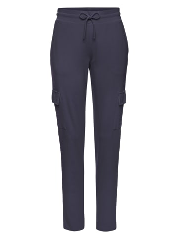 LASCANA Cargohose in schwarz