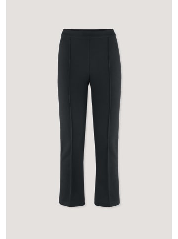 Hessnatur Hessnatur Jersey Hose Culotte Slim Leg aus Bio-Baumwolle in schwarz