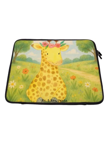 Mr. & Mrs. Panda Notebook Tasche Giraffe Blumenkranz Design ohne... in Weiß