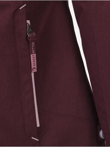 SCHIETWETTER SCHIETWETTER Lebertran Luna Funktionsjacke in burgundy