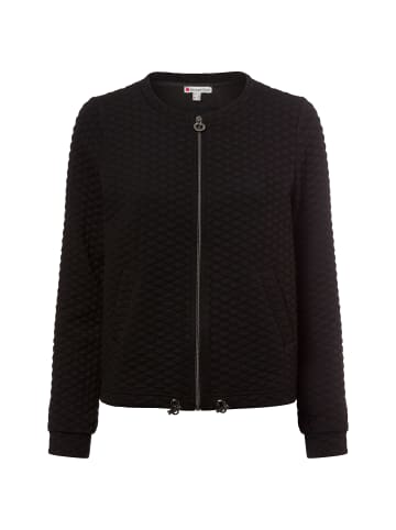 Street One Sweatjacke in schwarz