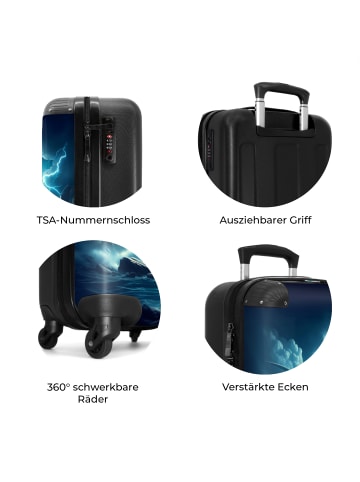 NoBoringSuitCases Suitcase, Handgepäck, Koffer, Trolley, Reisekoffer Dino-Illustration in