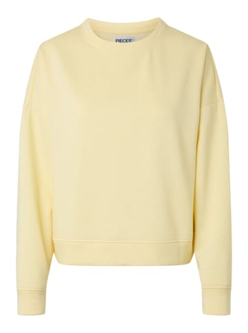 Pieces Sweatshirt in French Vanilla