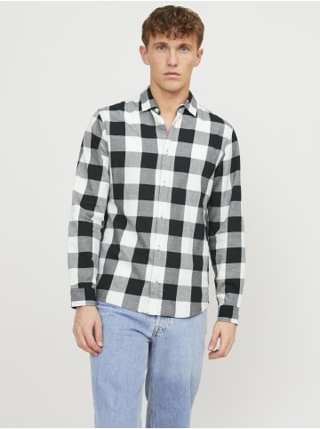 Jack & Jones Flanellhemd in Whisper White