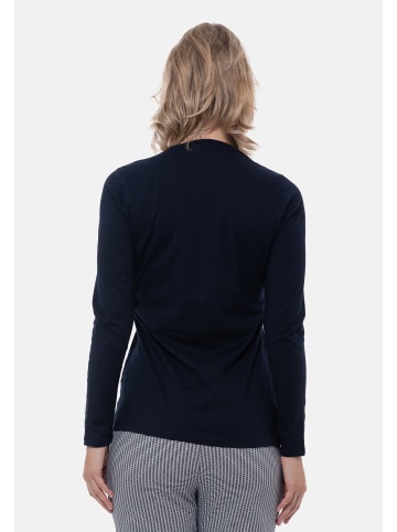 Ammann Schlafanzug Oberteil Mix & Match Cotton in Nightblue