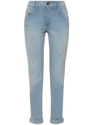 LAURASØN Jeans in bleached denim