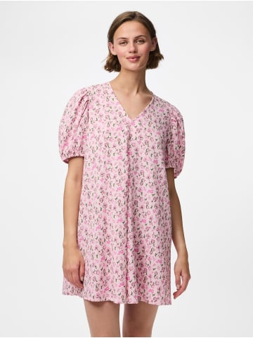 Pieces Midikleid in Pinkesque