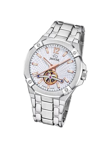 Jaguar Analog-Armbanduhr Jaguar Balancier silber groß (ca. 44mm)