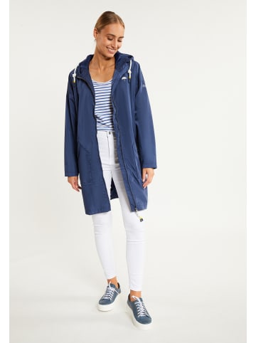 Schmuddelwedda Damen Regenmantel - Recyceltes Material in Marine
