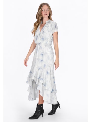 DreiMaster Women Dress in blue multicolor