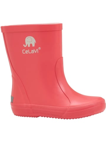 CeLaVi Kinder Gummistiefel "Basic Wellies Solid" in Rot